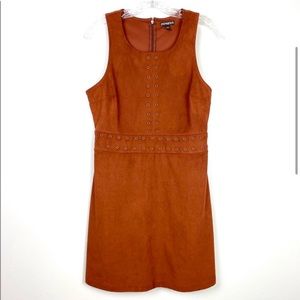NWT Express Suede Mini Dress